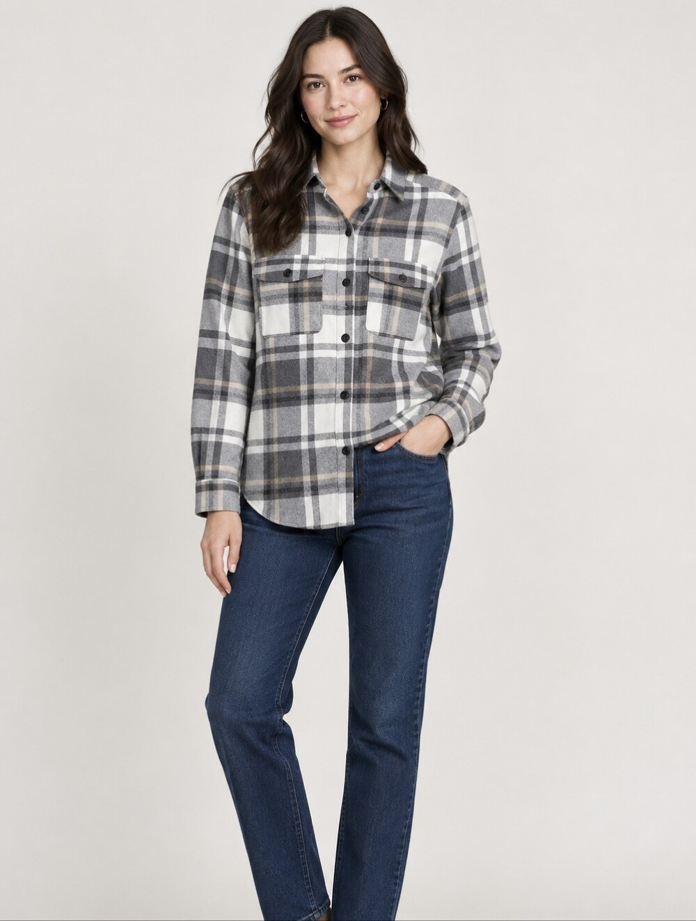 H&M Plaid Overshirt